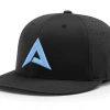 Anarchy Bats Anarchy CA I8503 Performance Hat - New Logo - Black/Carolina