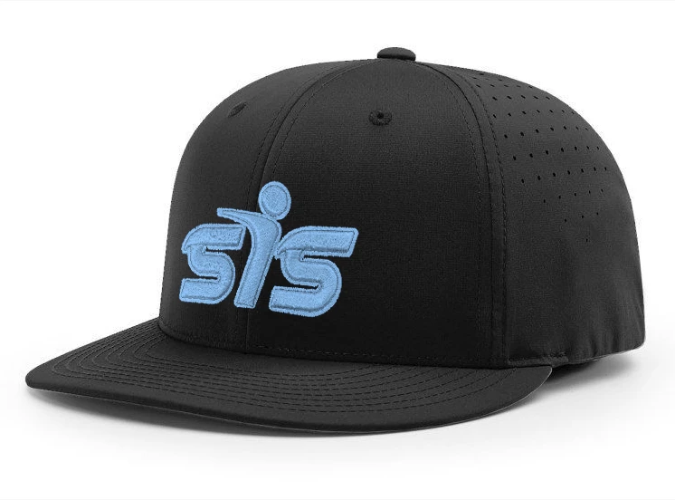 Anarchy Bats Smash It Sports CA I8503 Performance Hat - Black/Carolina