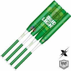 Anarchy Bats 2021 Anarchy Bud Light Lime Collectors Edition 2PC - 13"- 1oz End Load - USA/ASA Slowpitch Softball Bat A21ABLL13-1 2