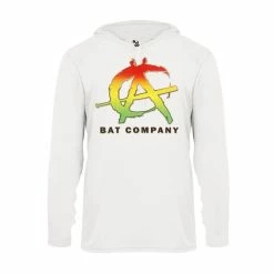 Anarchy Bats Anarchy Rasta Hooded Longsleeve Tee