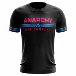 Anarchy Bats Anarchy Bat Company Short Sleeve Shirt - Retro (Black/Pink/Carolina)
