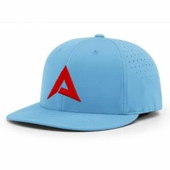 Anarchy Bats Anarchy CA I8503 Performance Hat - New Logo - Carolina/Red
