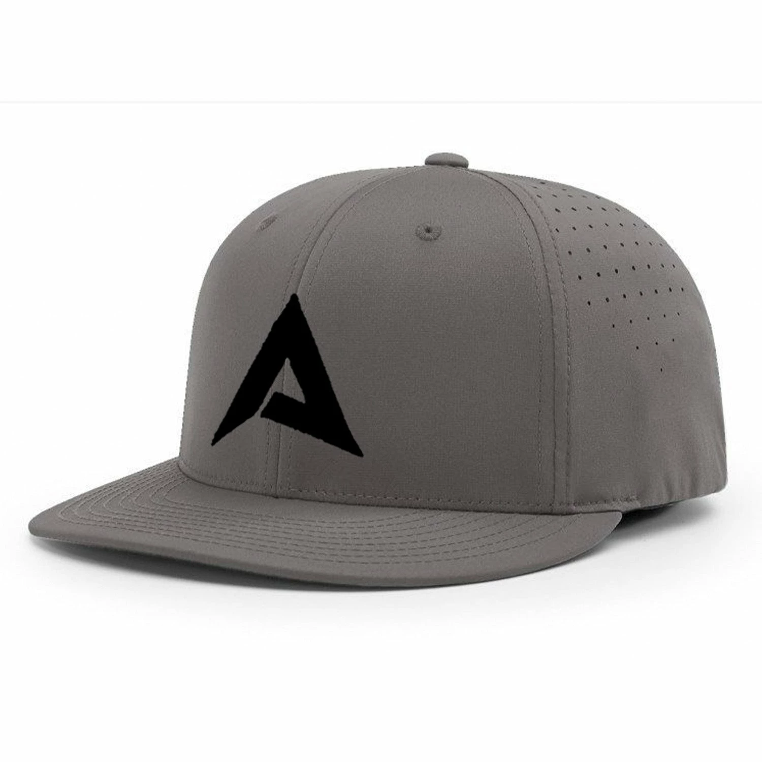 Anarchy Bats Anarchy CA I8503 Performance Hat - New Logo - Char/Black
