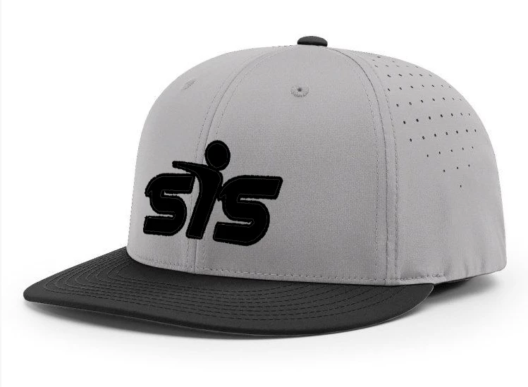 Anarchy Bats Smash It Sports CA I8503 Performance Hat - Grey/Black/Black