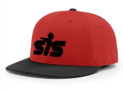 Anarchy Bats Smash It Sports CA I8503 Performance Hat - Red/Black/Black