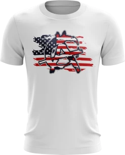 Anarchy Bats Anarchy Distressed Flag SubDye Short Sleeve Shirt