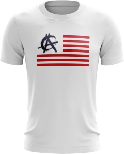 Anarchy Bats Anarchy Flag Short Sleeve SubDye Shirt