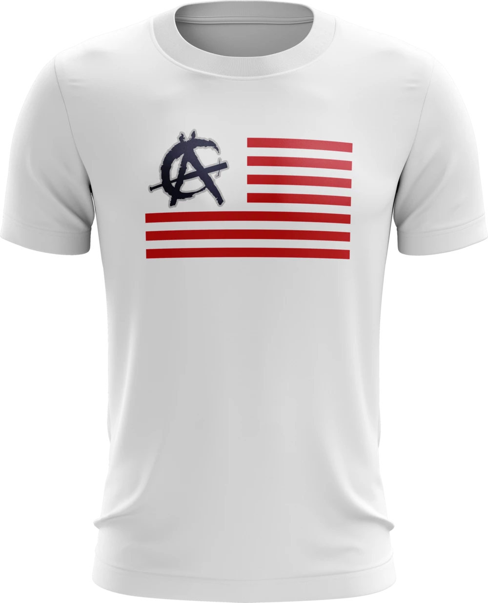 Anarchy Bats Anarchy Flag Short Sleeve SubDye Shirt