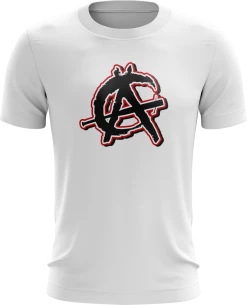 Anarchy Bats Anarchy Black/Red Short Sleeve SubDye Shirt