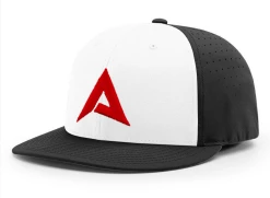 Anarchy Bats Anarchy CA I8503 Performance Hat - New Logo - White/Black/Red