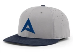 Anarchy Bats Anarchy CA I8503 Performance Hat - New Logo - Grey/Navy/Navy