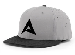 Anarchy Bats Anarchy CA I8503 Performance Hat - New Logo - Grey/Black/Black
