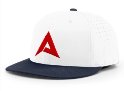 Anarchy Bats Anarchy CA I8503 Performance Hat - New Logo - White/Navy/Red