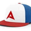 Anarchy Bats Anarchy CA I8503 Performance Hat - New Logo - White/Red/Royal