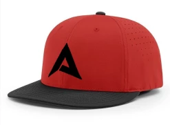 Anarchy Bats Anarchy CA I8503 Performance Hat - New Logo - Red/Black/Black