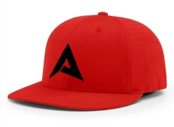 Anarchy Bats Anarchy CA I8503 Performance Hat - New Logo - Red/Black