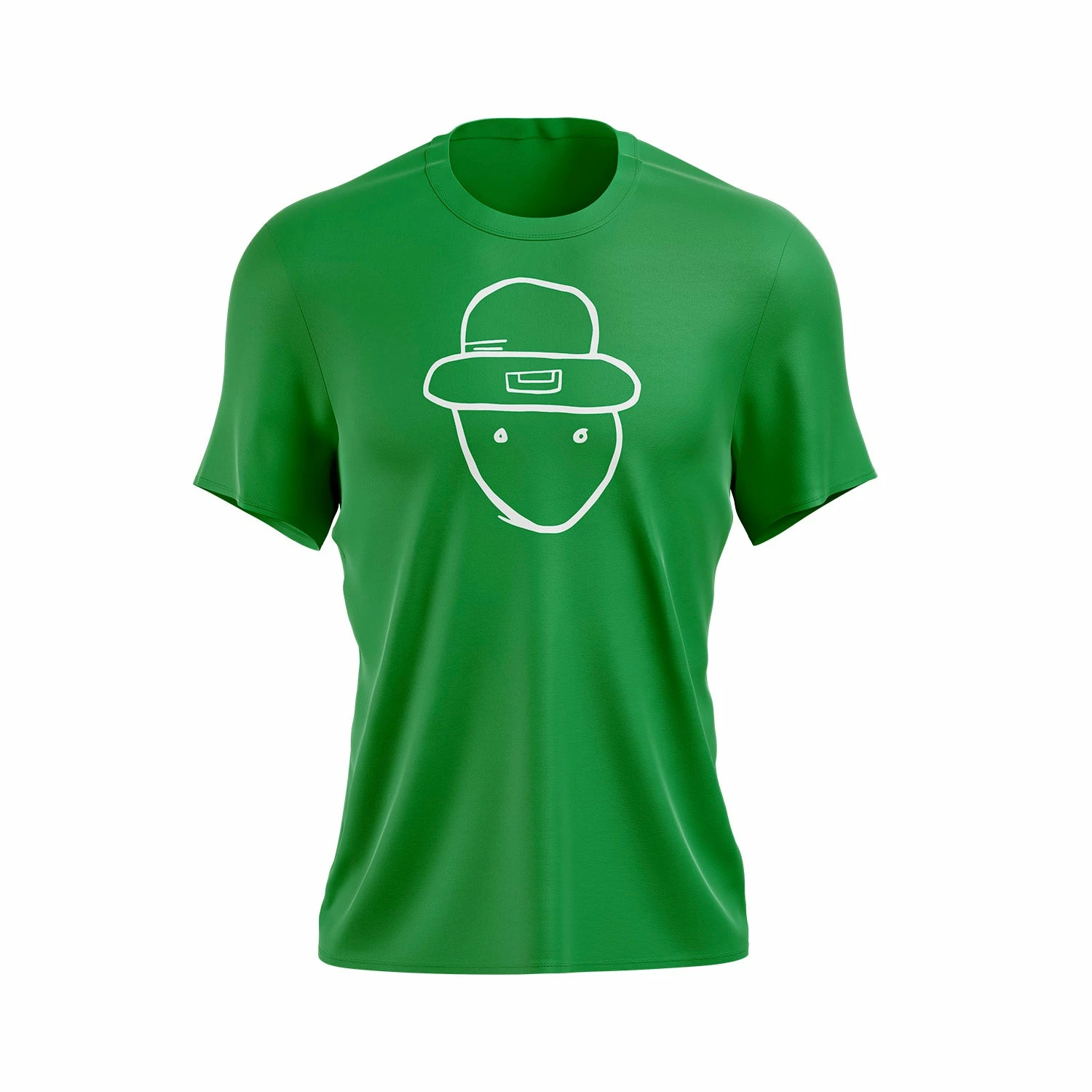 Anarchy Bats Leprechaun Ametuer Sketch Short Sleeve Shirt