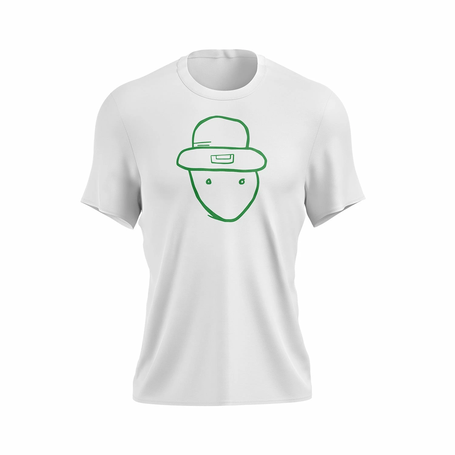 Anarchy Bats Leprechaun Ametuer Sketch Short Sleeve Shirt - Image 3