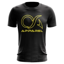 Anarchy Bats Overcome Average Short Sleeve Shirt - Fade (Black/Yellow)