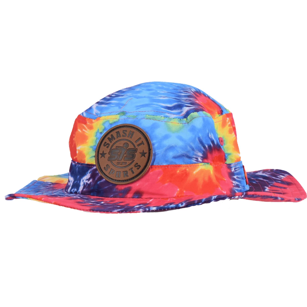 Anarchy Bats Smash It Sports Bucket Hat Tie Dye