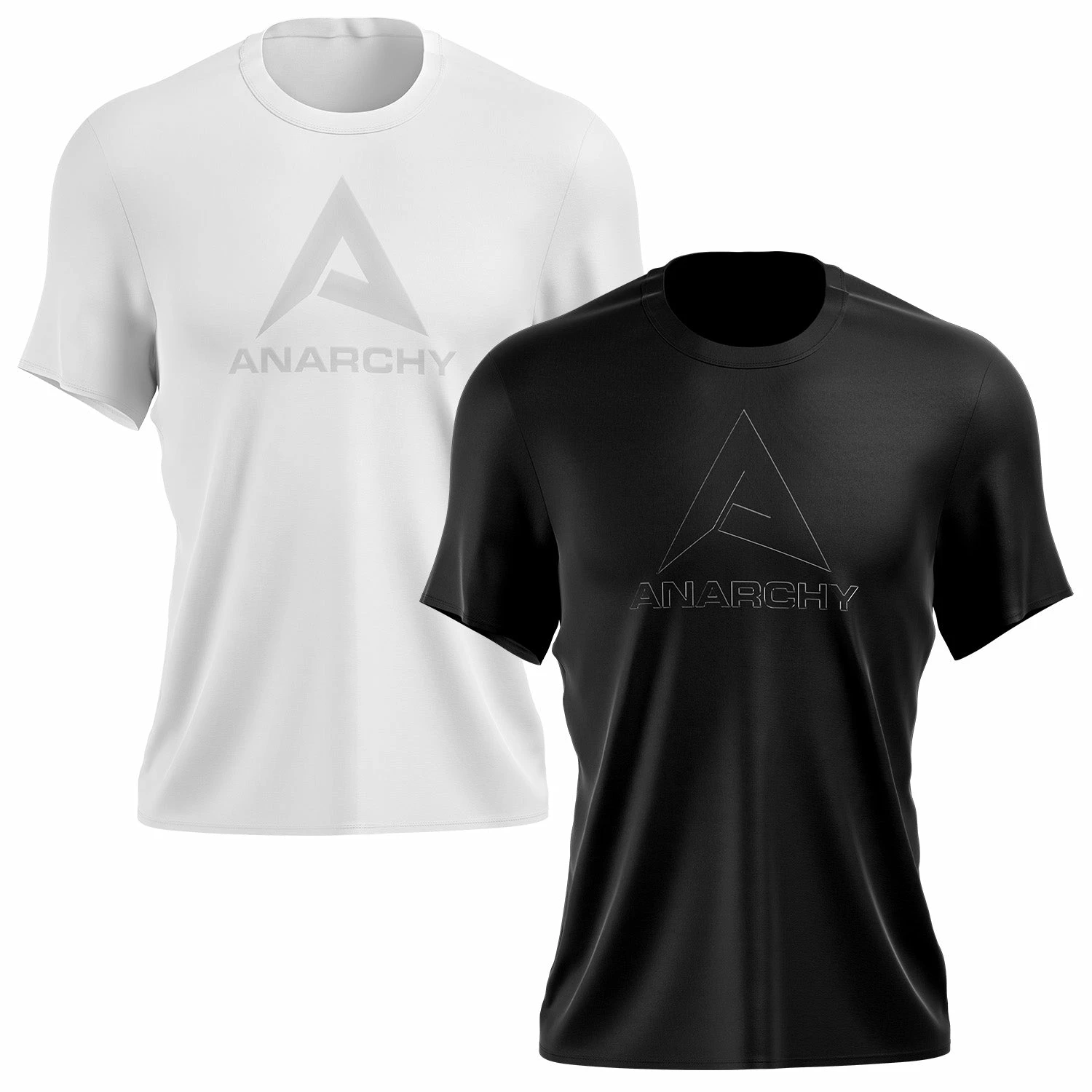 Anarchy Bats Anarchy Yin And Yang - Poly-Cotton Short Sleeve Shirt